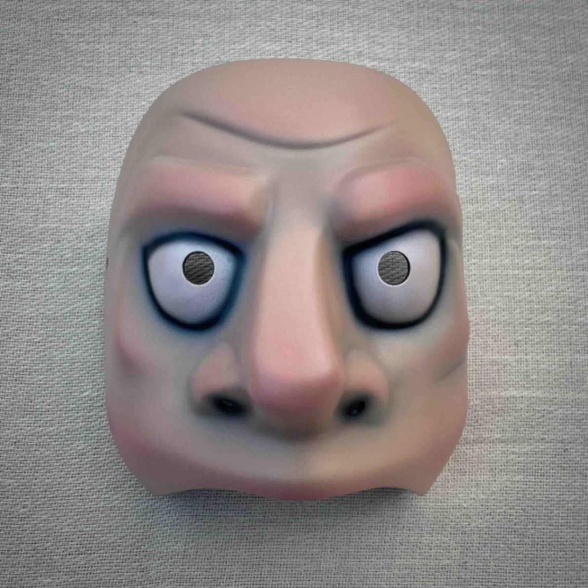 Avenger Character Half Mask Front View Light Skin Tone