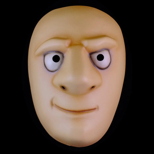 Bold Character Full Mask Neutral Tone