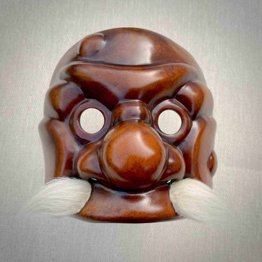 Brighella Commedia dell'Arte Theatre Mask Front View