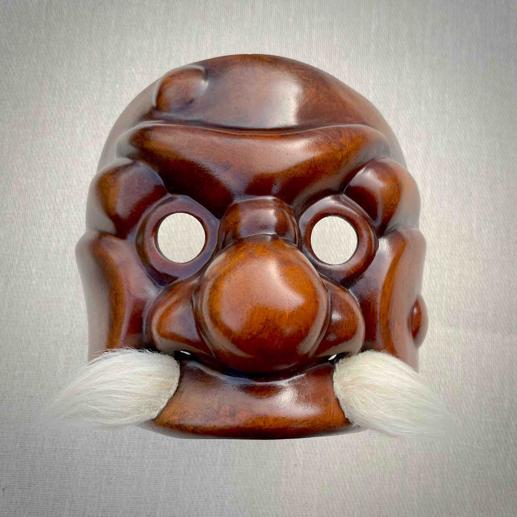 Brighella Commedia dell'Arte Theatre Mask Front View