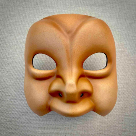 Colombina Commedia dell'Arte Theatre Mask Front View