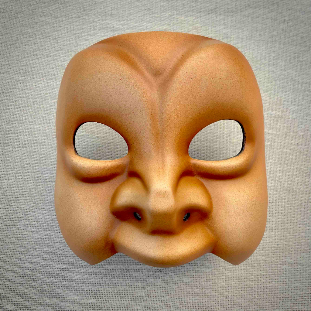 Colombina Commedia dell'Arte Theatre Mask Front View