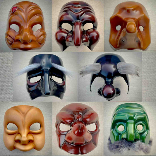 Eight Essential Commedia dell'Arte Masks