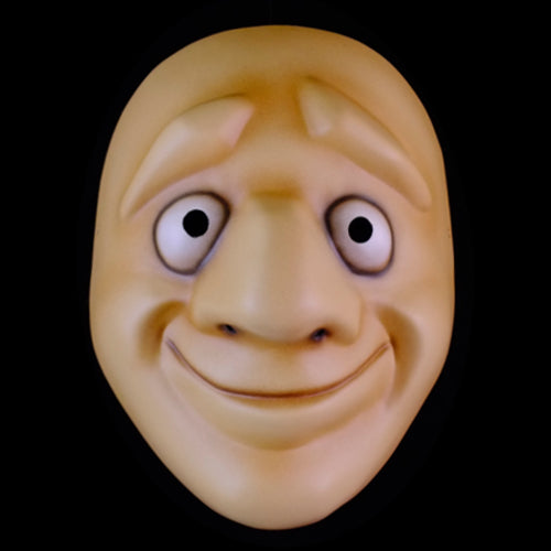 Friendly Character Full Mask Neutral Tone