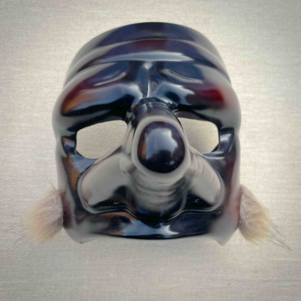 Grand Zanni Commedia dell'Arte Theatre Mask Front View