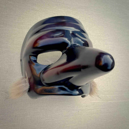 Grand Zanni Commedia dell'Arte Theatre Mask Side View