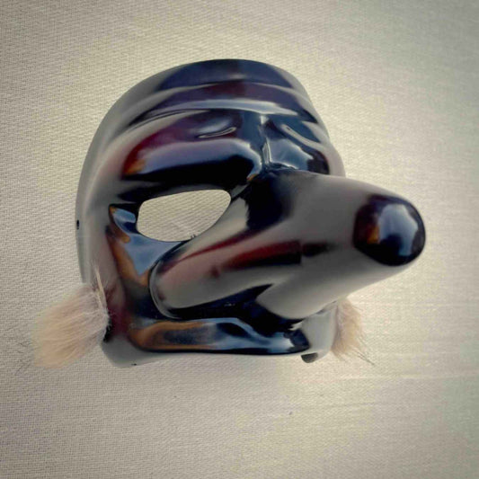 Grand Zanni Commedia dell'Arte Theatre Mask Side View