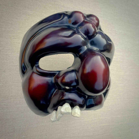Grottesco Commedia dell'Arte Theatre Mask Side View