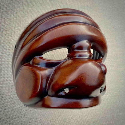 Hog Zanni Commedia dell'Arte Theatre Mask Side View