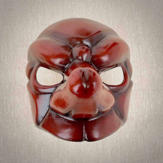 Il Capitano Commedia dell'Arte Theatre Mask Front View