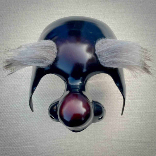 Il Dottore Commedia dell'Arte Theatre Mask Front View