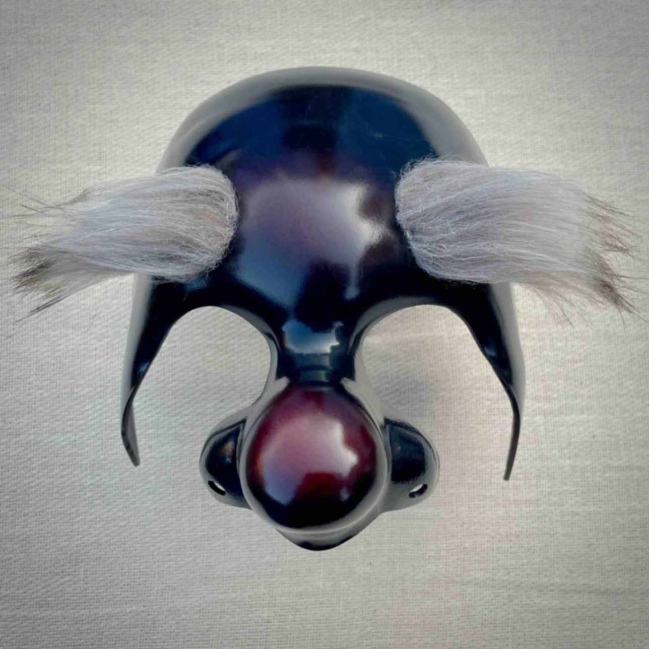 Il Dottore Commedia dell'Arte Theatre Mask Front View