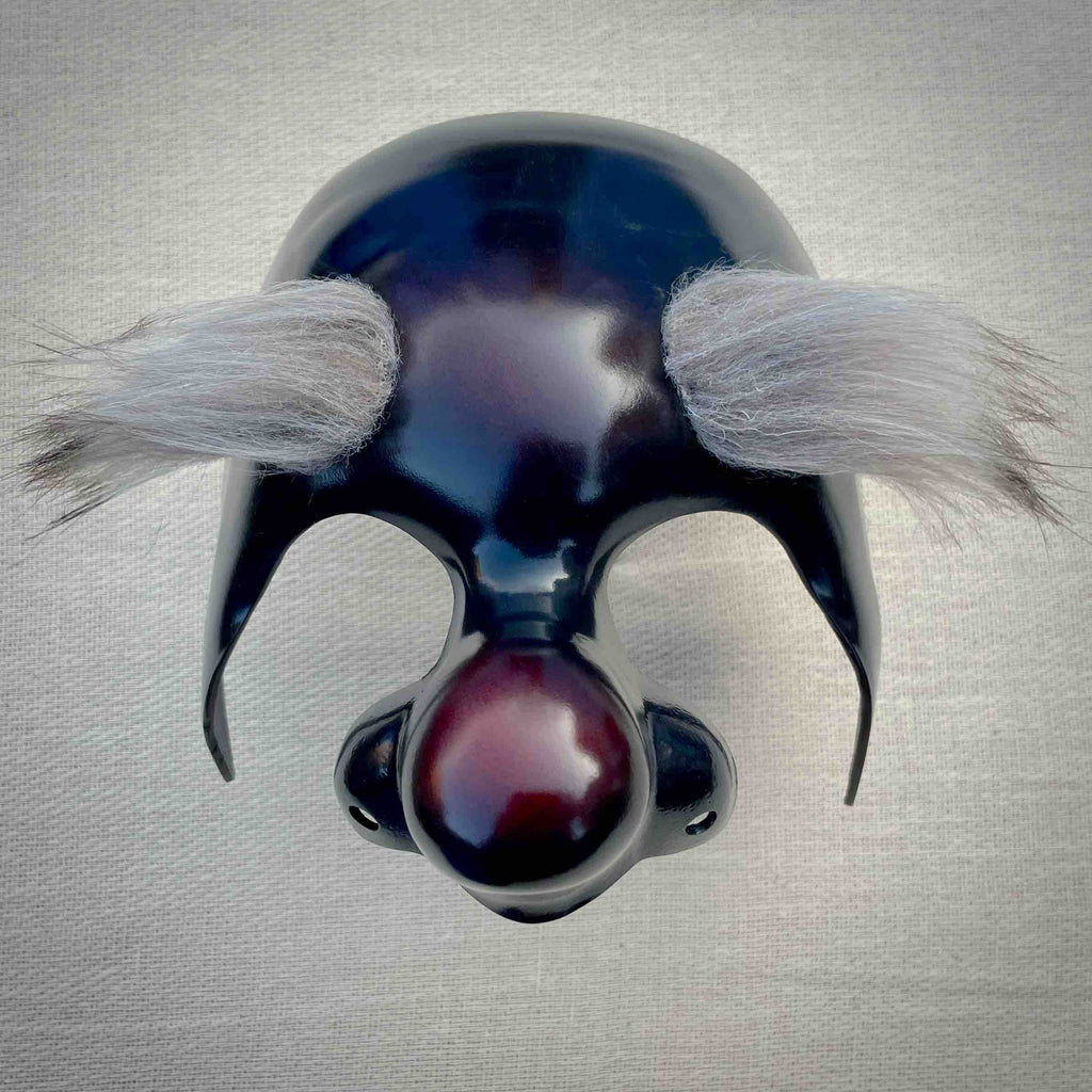 Il Dottore Commedia dell'Arte Theatre Mask Front View