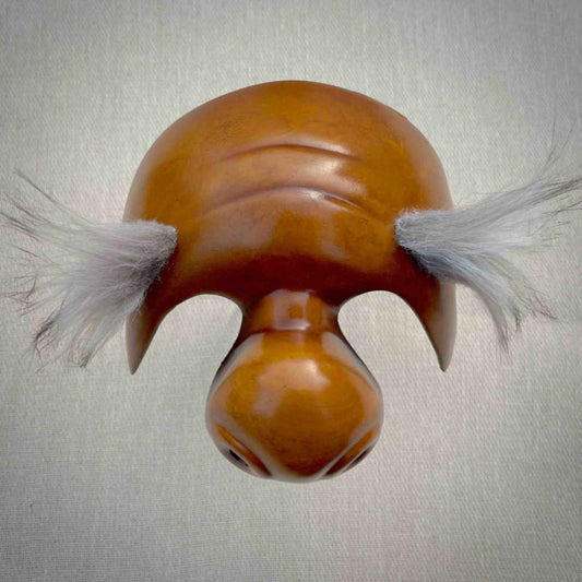 Il Dottore Commedia dell'Arte Theatre Mask Front View