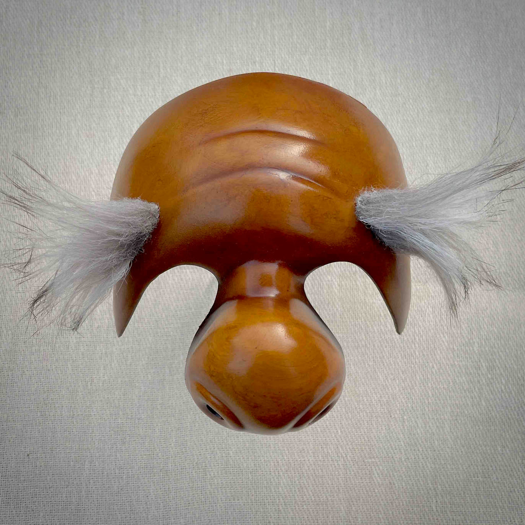 Il Dottore Commedia dell'Arte Theatre Mask Front View