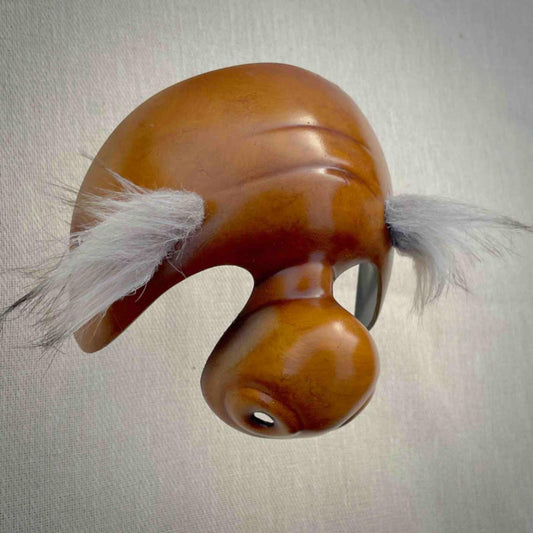 Il Dottore Commedia dell'Arte Theatre Mask Side View