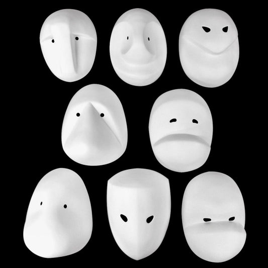 Larval Mask Set or Eight Masks