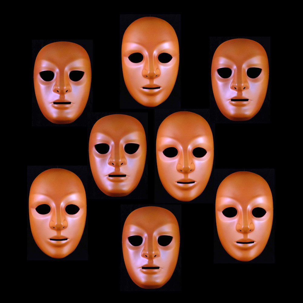Lecoq Style Neutral Mask Set of Eight Masks