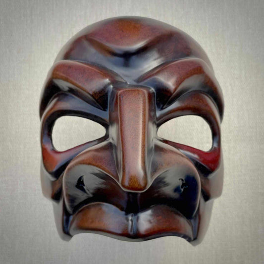 Magnifico Commedia dell'Arte Theatre Mask Front View