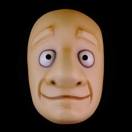 Nervous Character Full Mask Neutral Tone