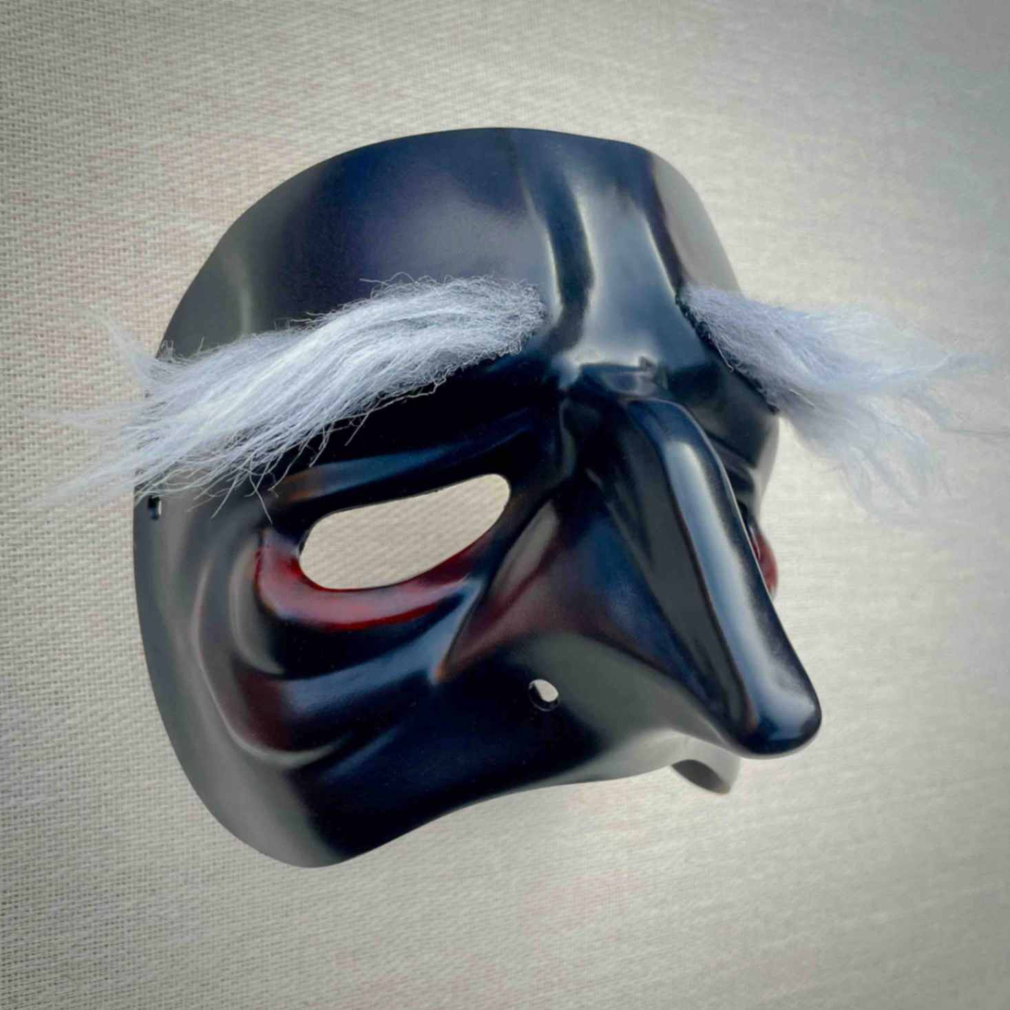 Pantalone Commedia dell'Arte Theatre Mask Side View