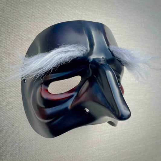 Pantalone Commedia dell'Arte Theatre Mask Side View