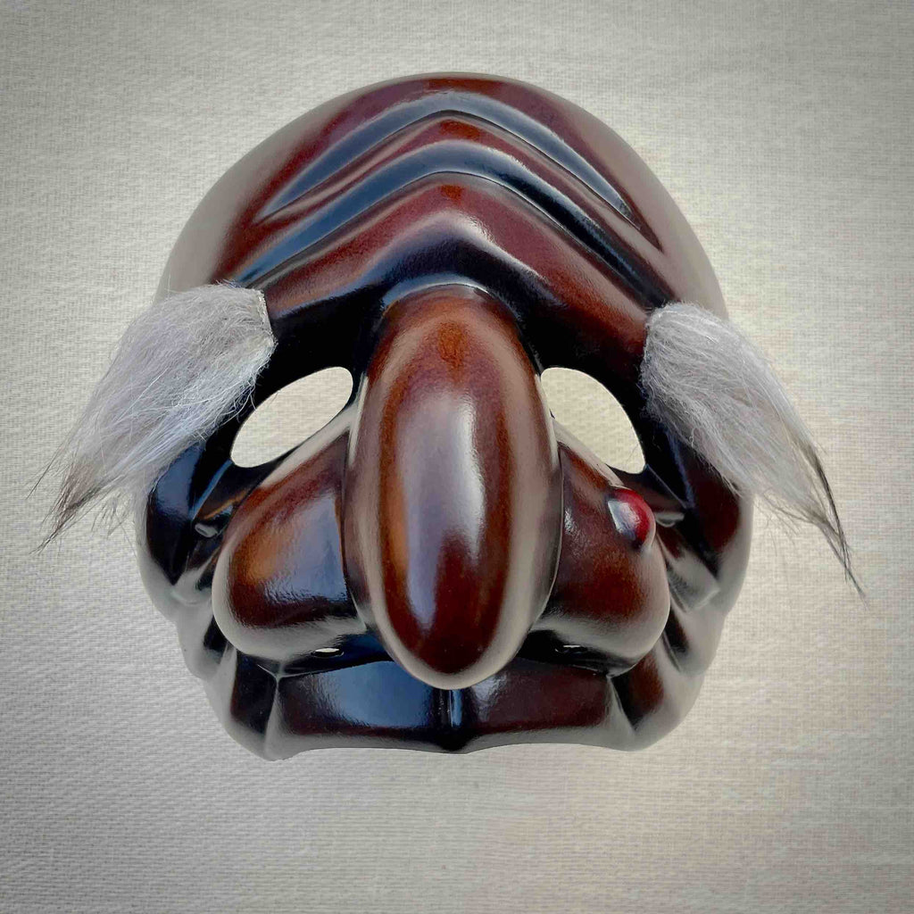 Pantalone Commedia dell'Arte Theatre Mask Front View