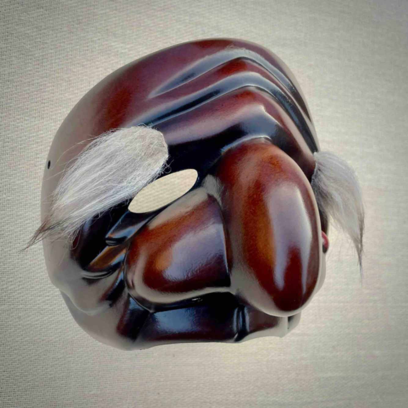 Pantalone Commedia dell'Arte Theatre Mask Side View