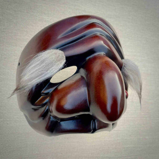 Pantalone Commedia dell'Arte Theatre Mask Side View