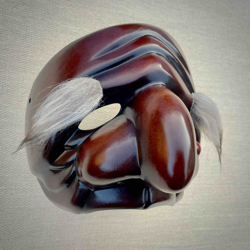 Pantalone Commedia dell'Arte Theatre Mask Side View