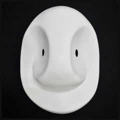 Playful Larval Theatre Mask Front View