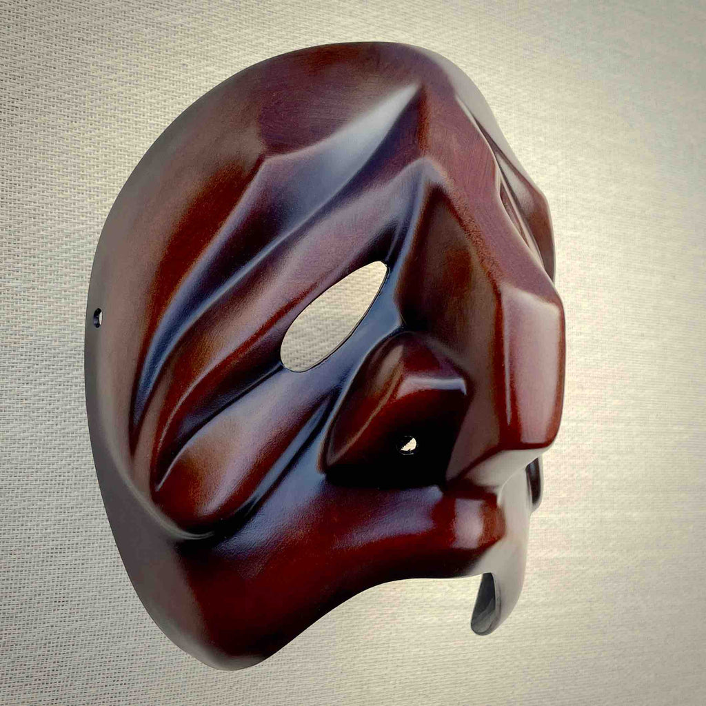Tartaglia Commedia dell'Arte Theatre Mask Side View